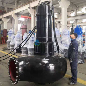  Bomba de esgoto submersível de desempenho confiável em ferro fundido para prevenção de inundações